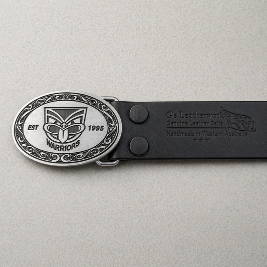Warriors Belt & Buckle