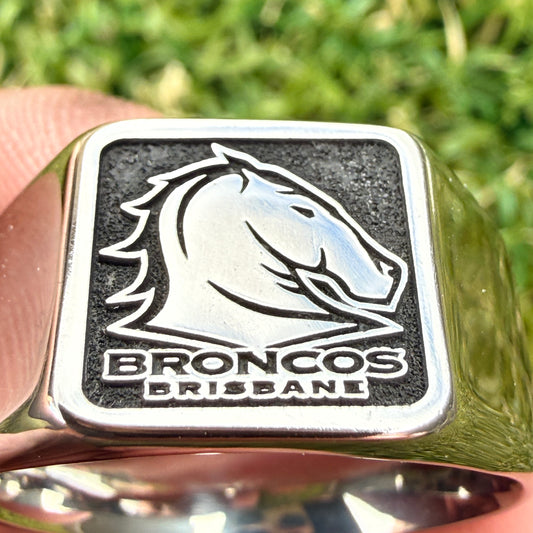 Rugby NRL Stainless steel rings