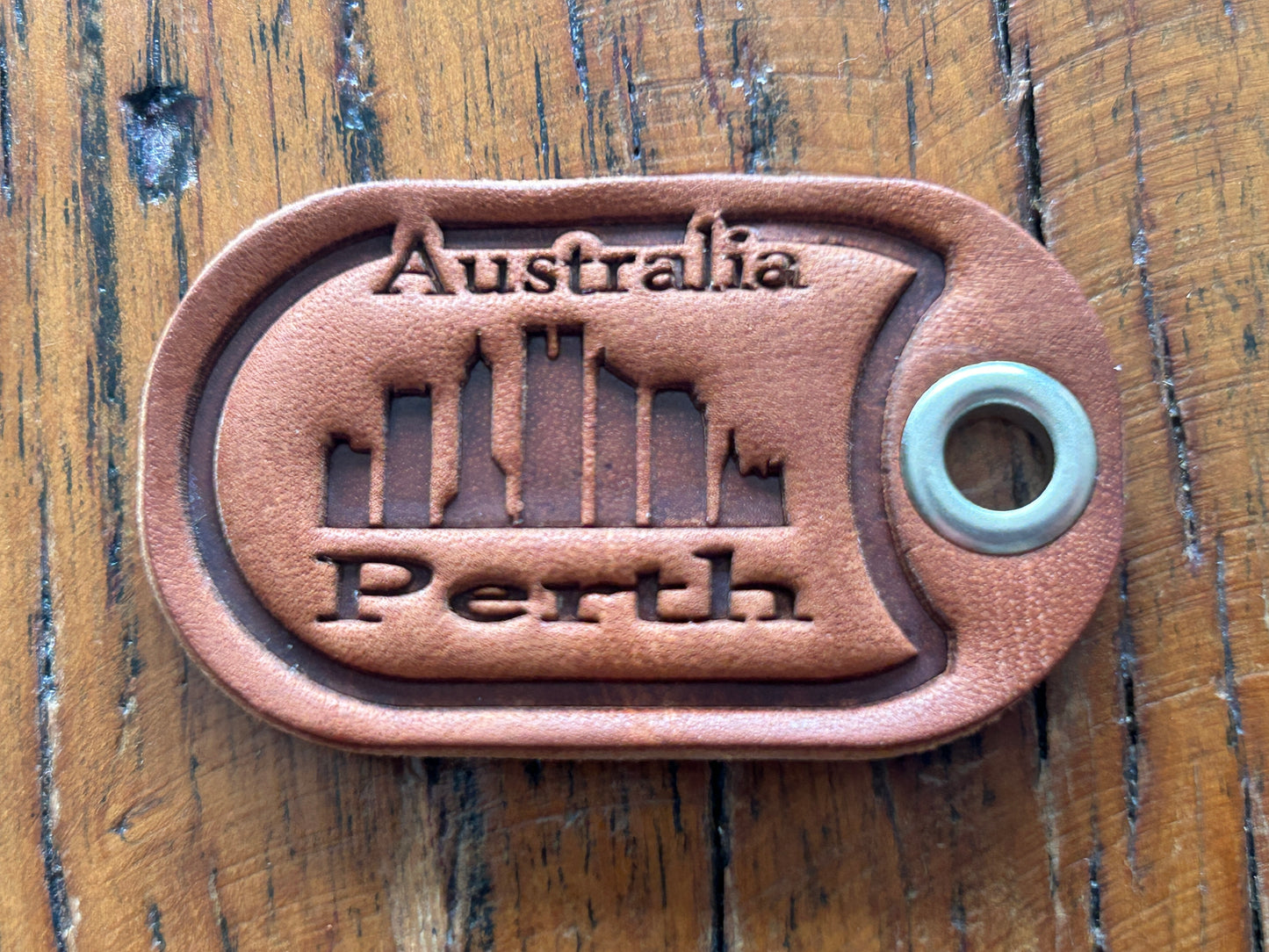 Australian Continent Theme Dog Tag