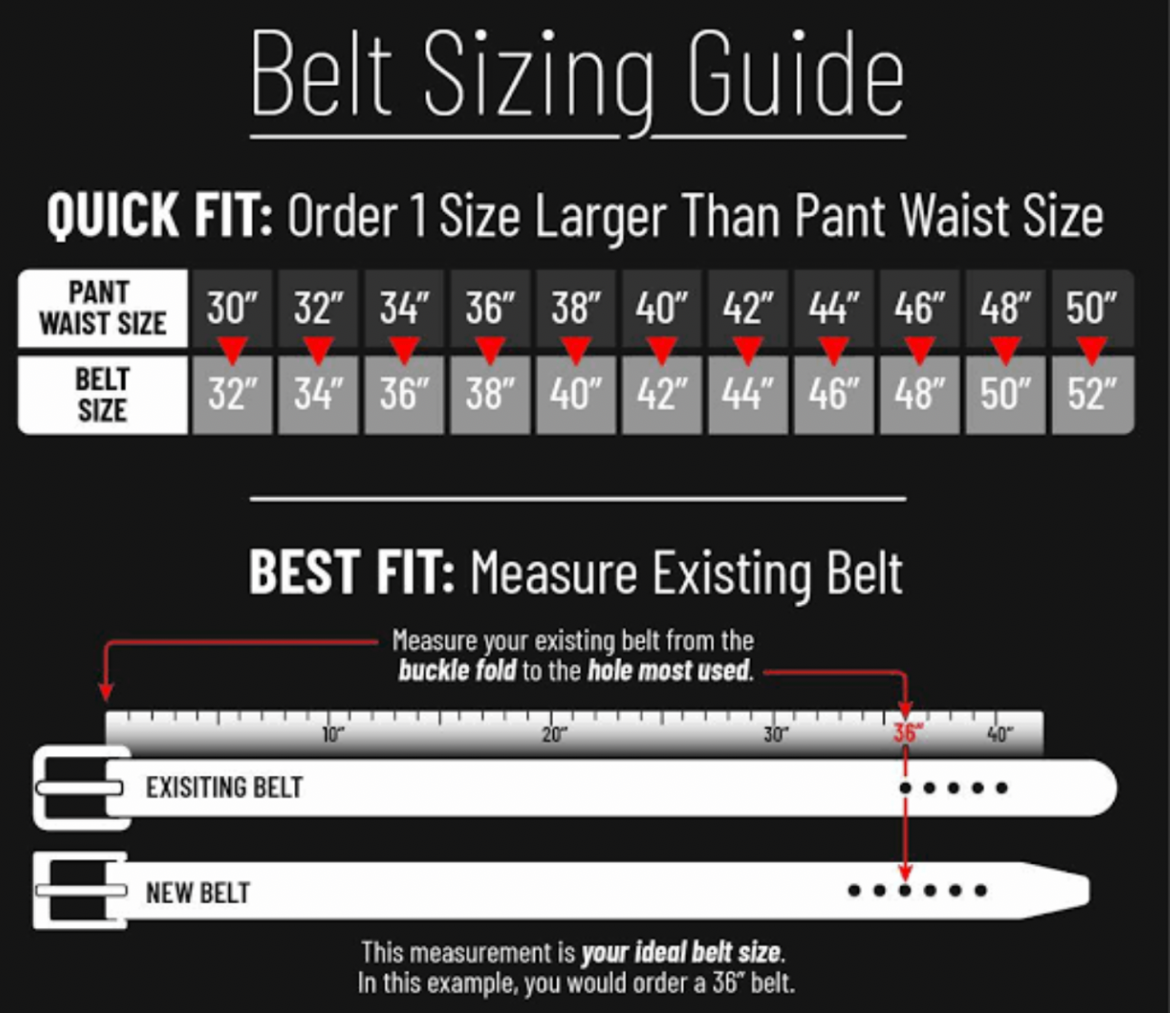 Ladies Rose belt