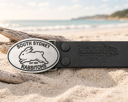Rabbitohs Belt & Buckle