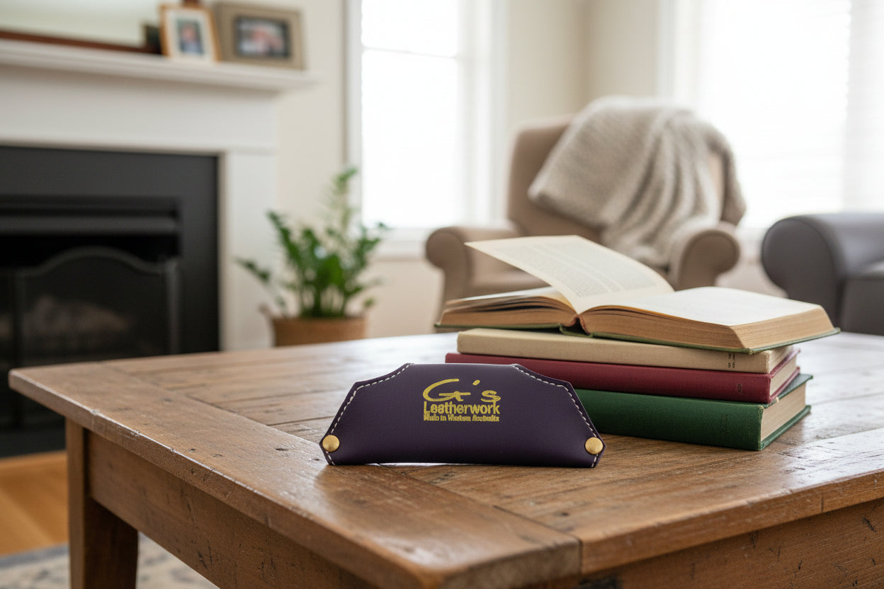 Leather Reading Glasses case