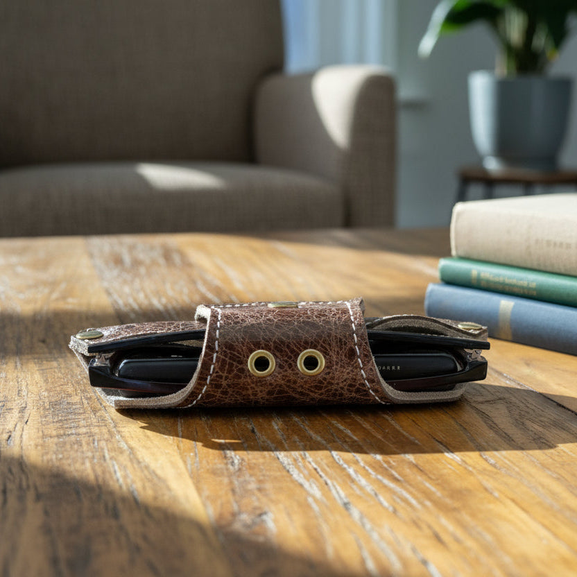 Leather Reading Glasses case