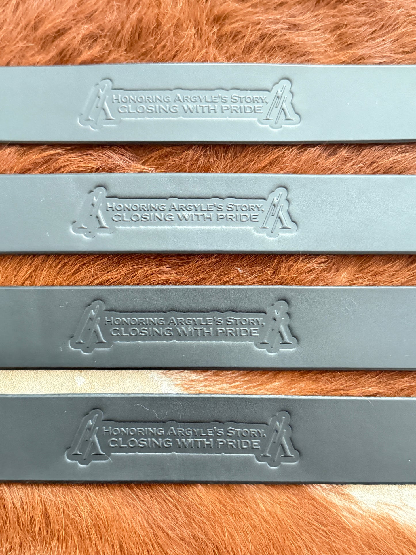 Argyle belts