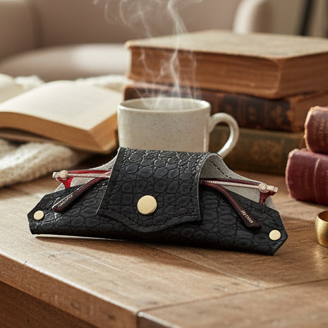 Leather Reading Glasses case