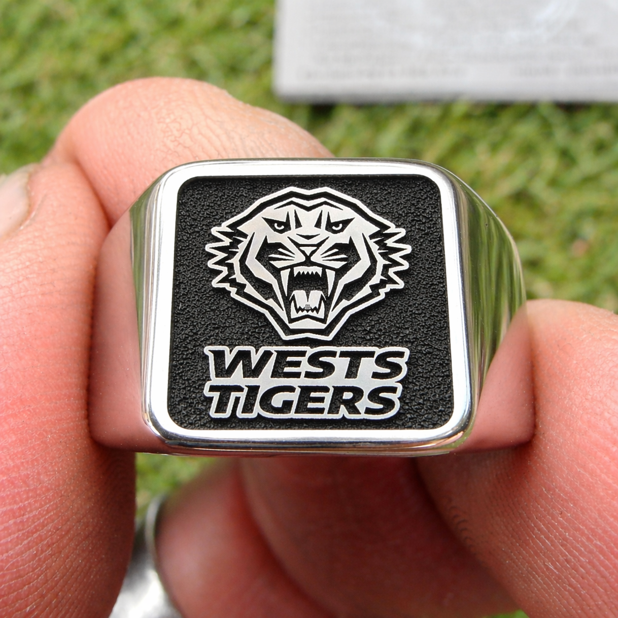 Rugby NRL Stainless steel rings