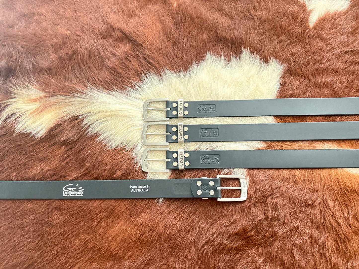 Argyle belts