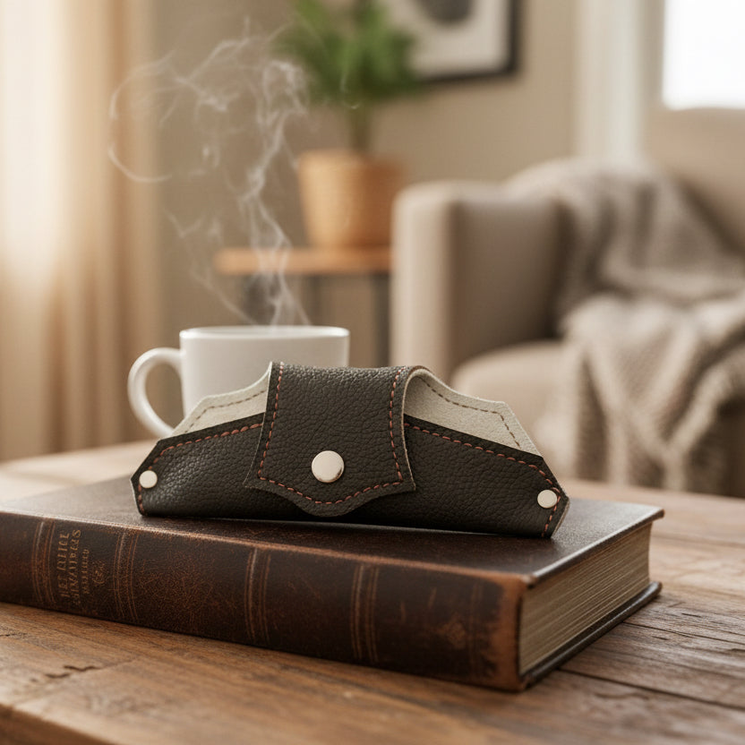 Leather Reading Glasses case
