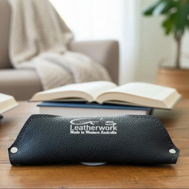 Leather Reading Glasses case