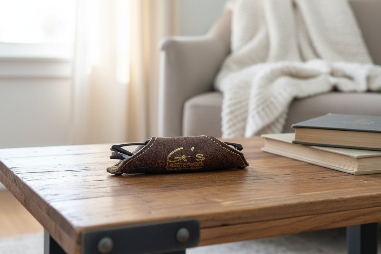 Leather Reading Glasses case