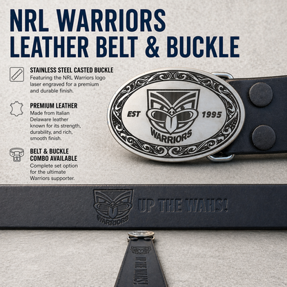 Warriors Belt & Buckle