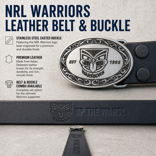 Warriors Belt & Buckle