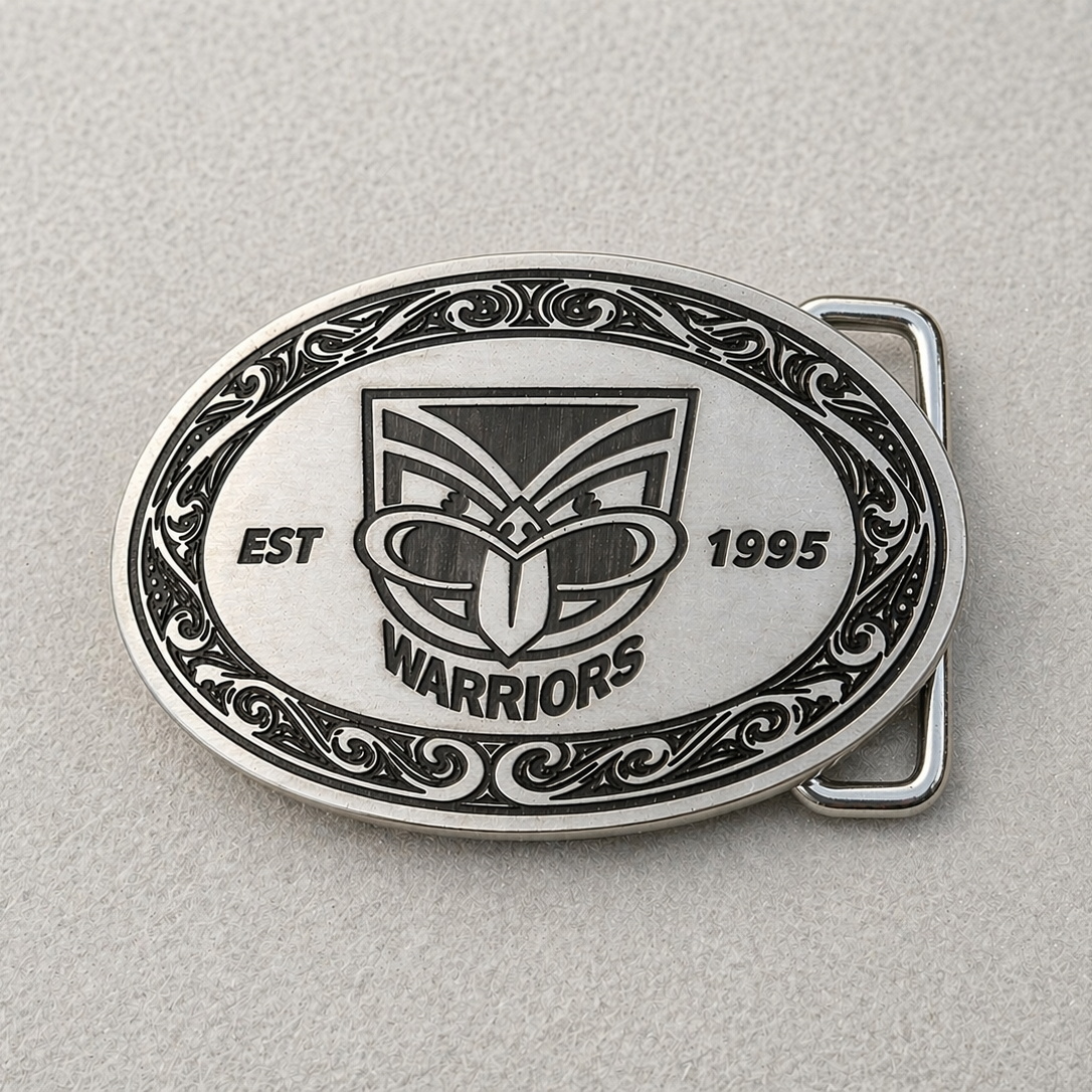 Warriors Belt & Buckle