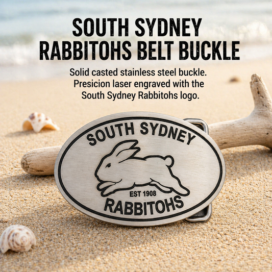 Rabbitohs Belt & Buckle