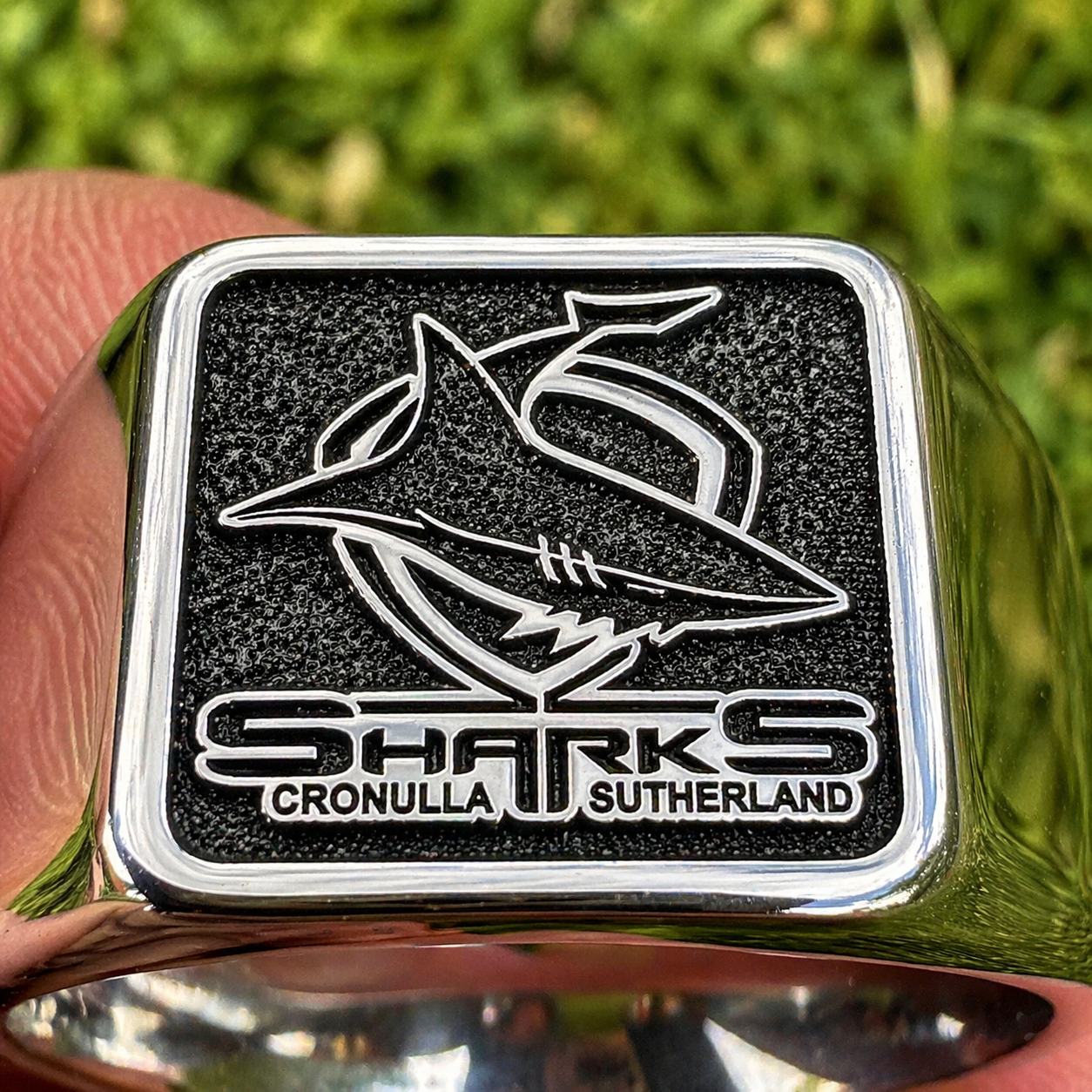 Rugby NRL Stainless steel rings