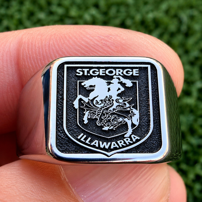 Rugby NRL Stainless steel rings