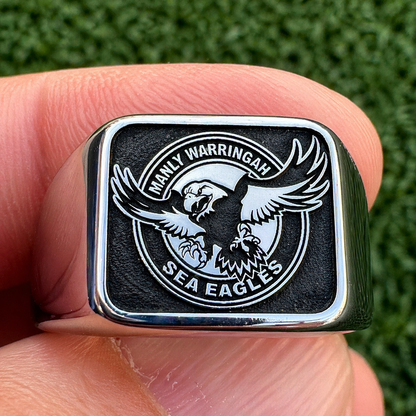 Rugby NRL Stainless steel rings