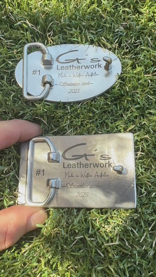 Custom Stainless steel belt buckle  Please get in contact on how to order.