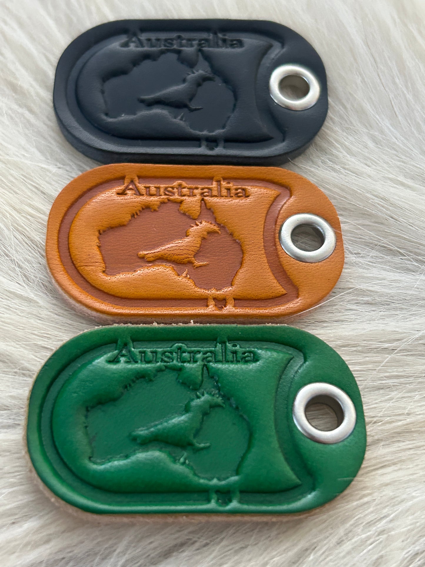 Australian Continent Theme Dog Tag