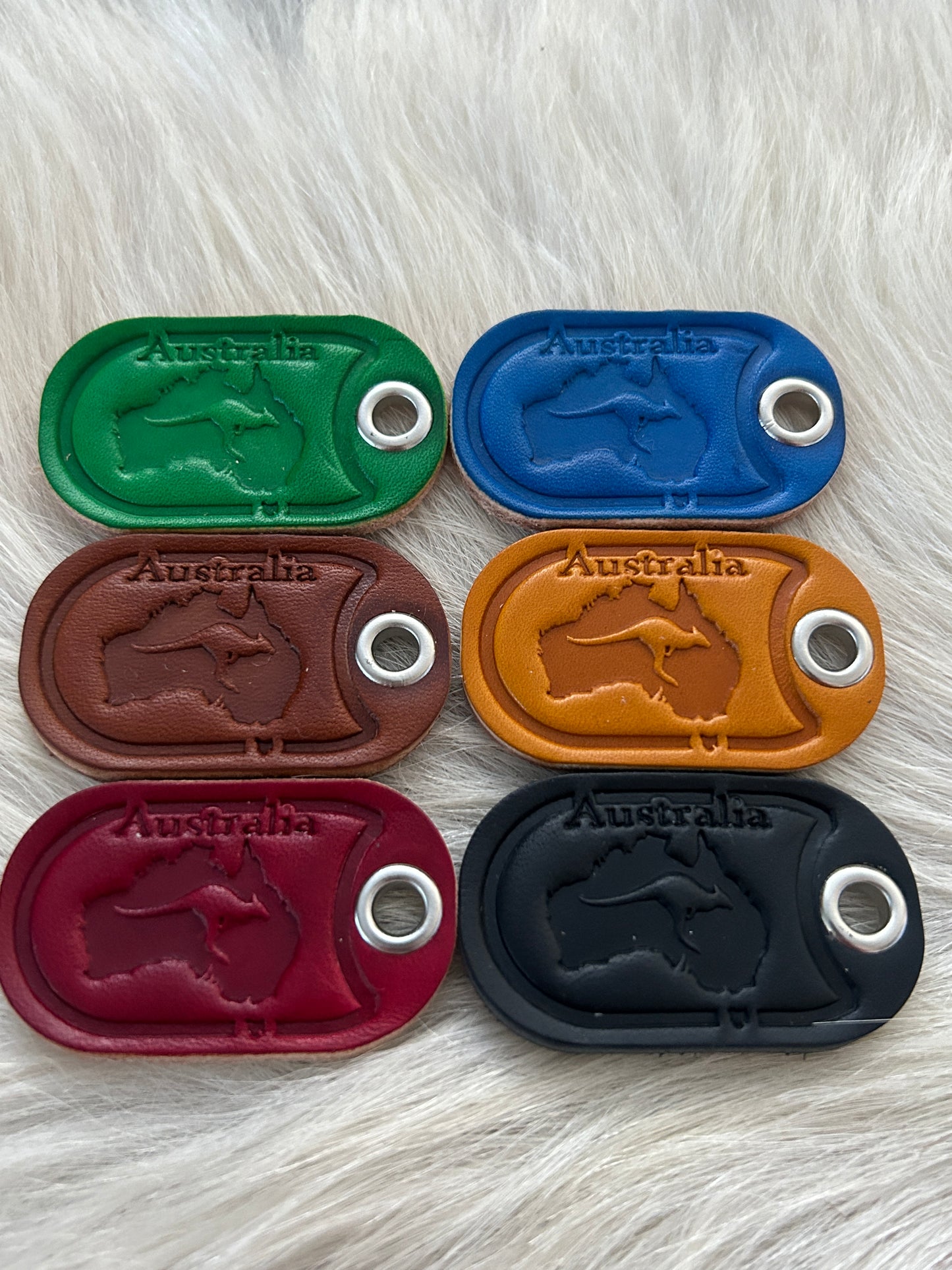 Australian Continent Theme Dog Tag