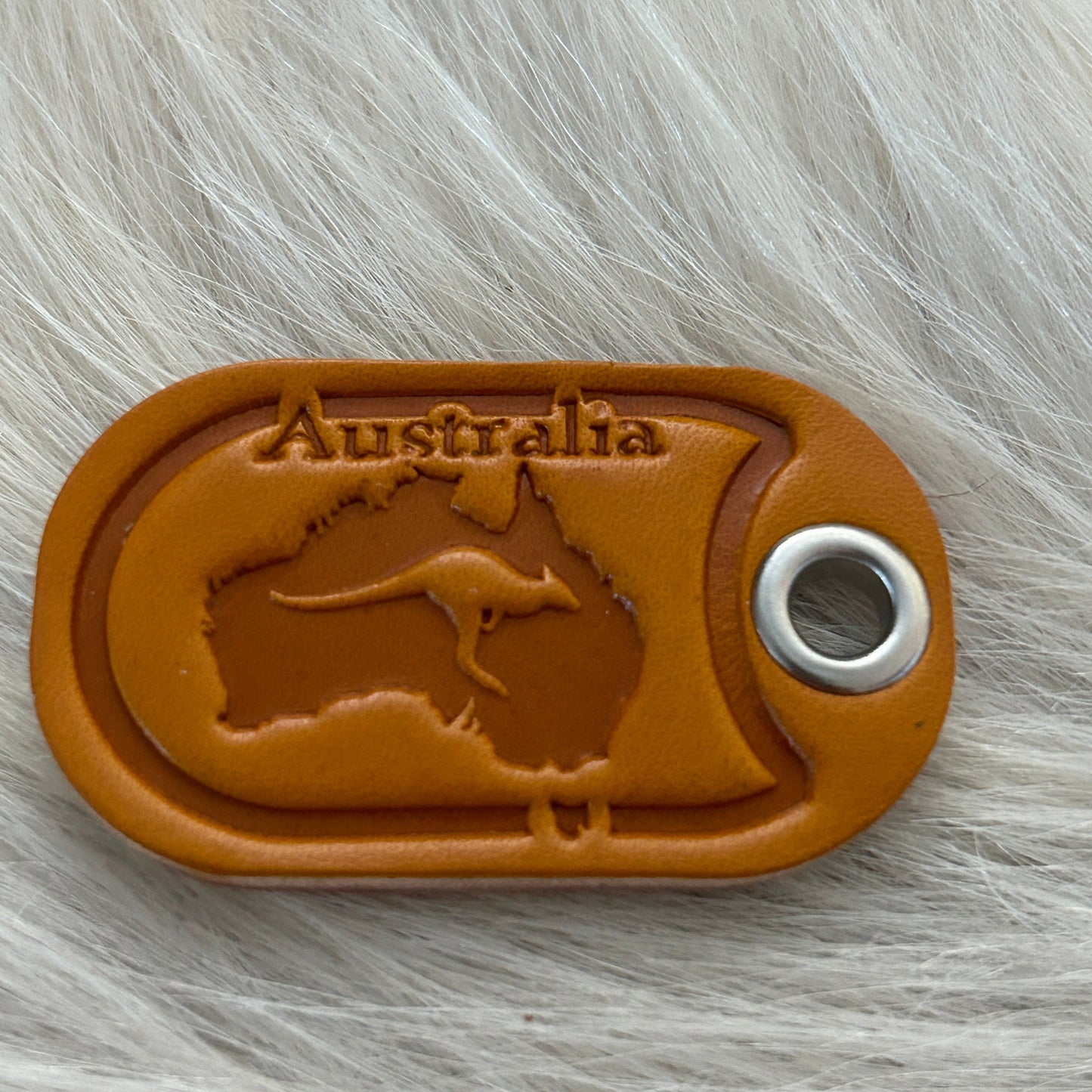 Australian Continent Theme Dog Tag