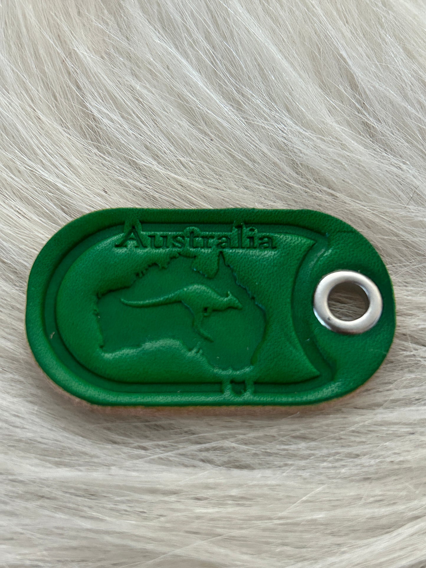 Australian Continent Theme Dog Tag