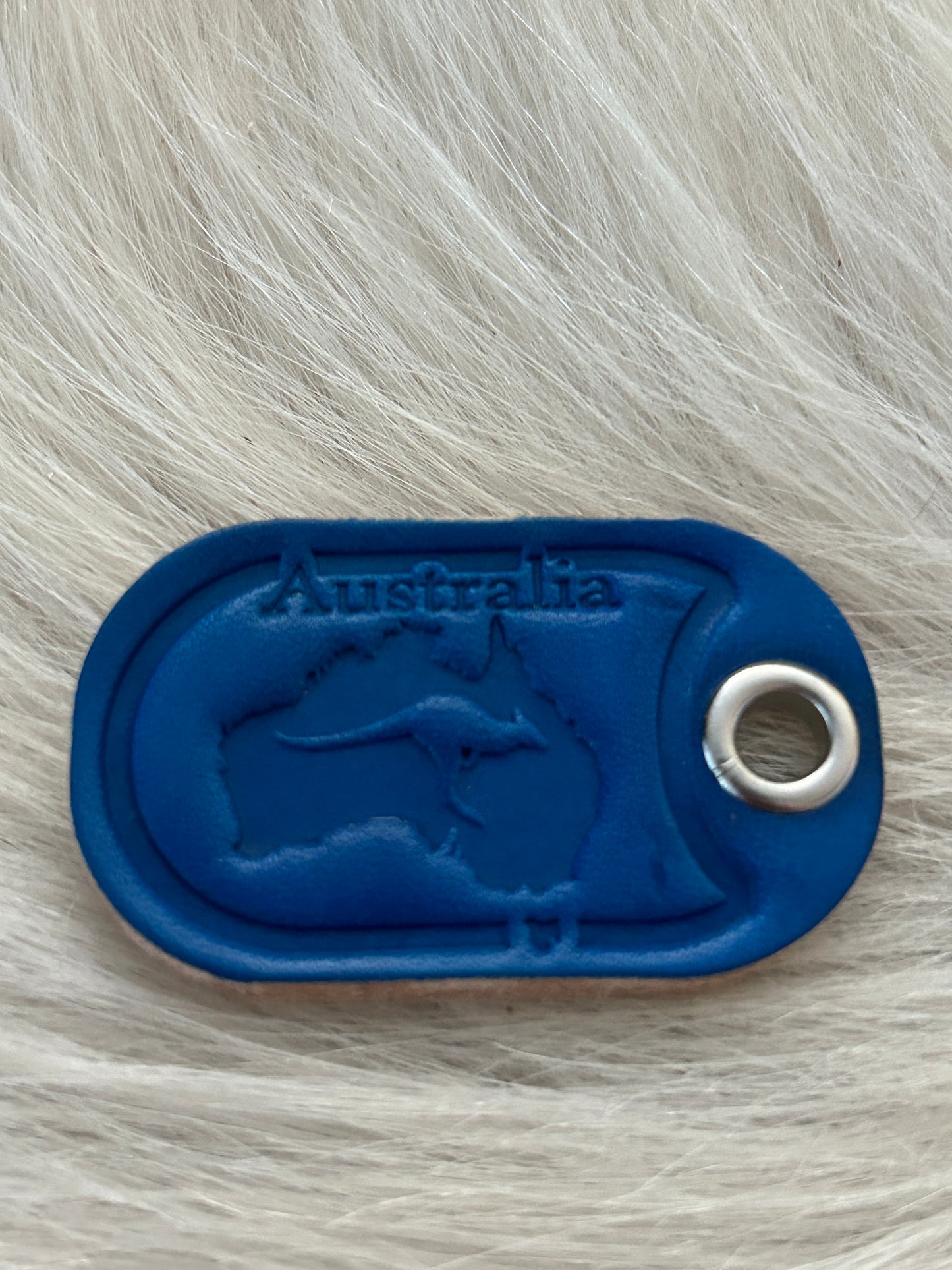 Australian Continent Theme Dog Tag