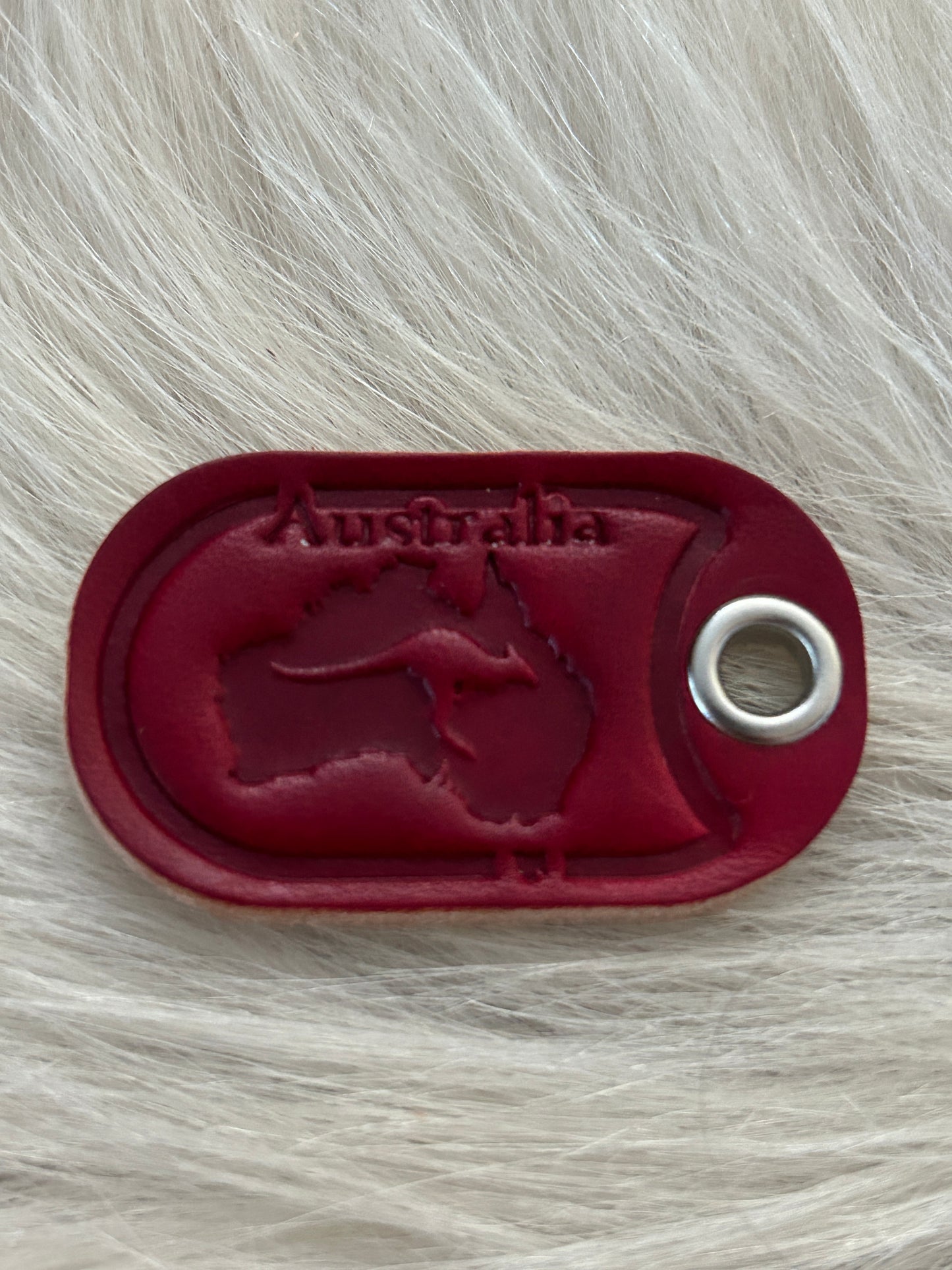 Australian Continent Theme Dog Tag