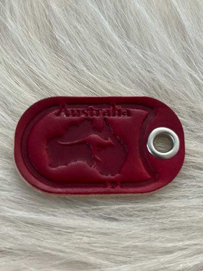 Australian Continent Theme Dog Tag