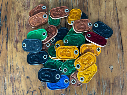Australian Continent Theme Dog Tag