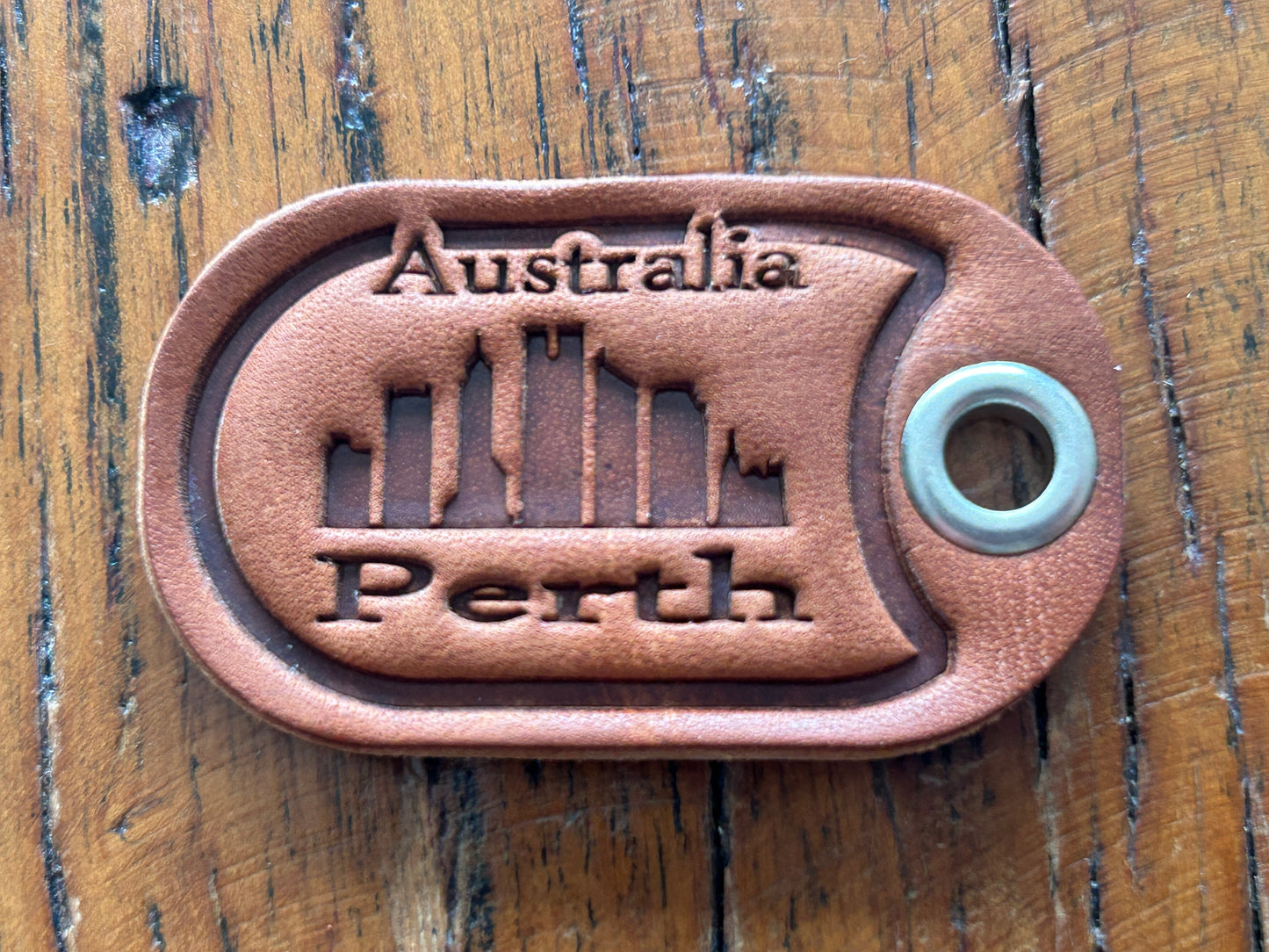 Australian Continent Theme Dog Tag