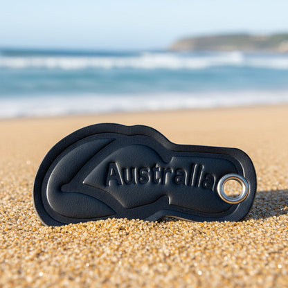 Leather Thong keytag