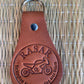 Custom leather keytags