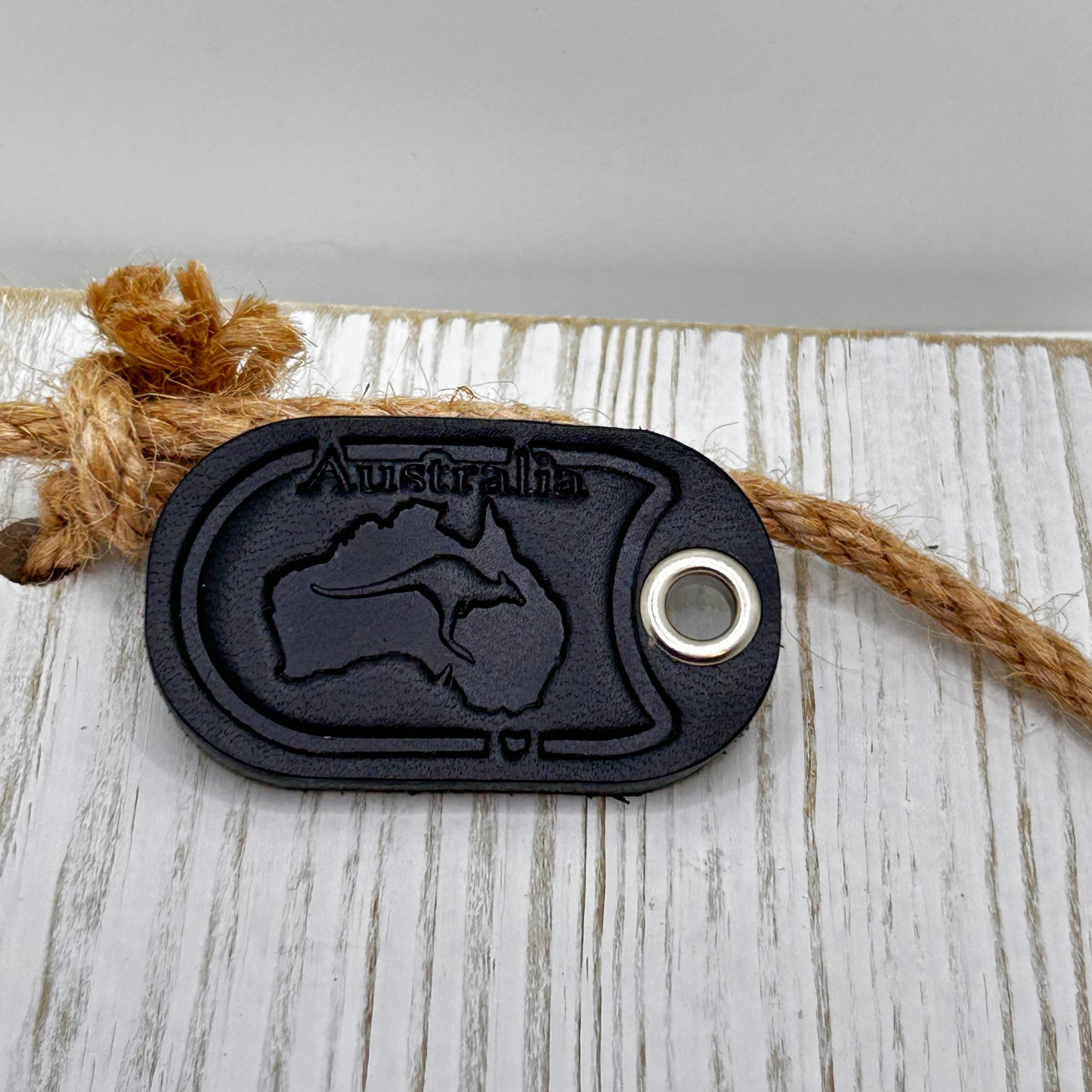 Australian Continent Theme Dog Tag