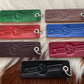 Custom leather keytags