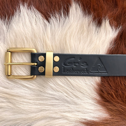 Brass Roller buckle belt