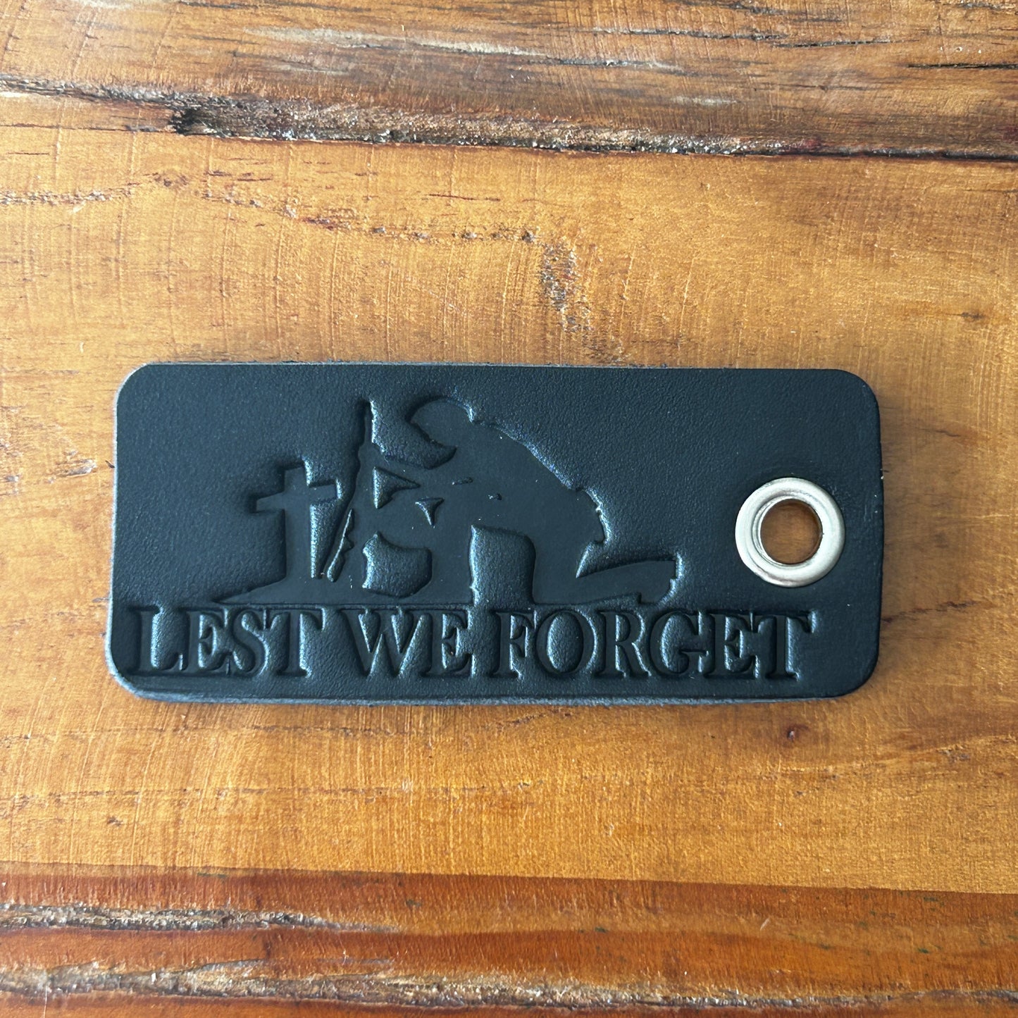 Anzac keytag rectangular