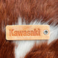 Kawasaki motorcycle keytag