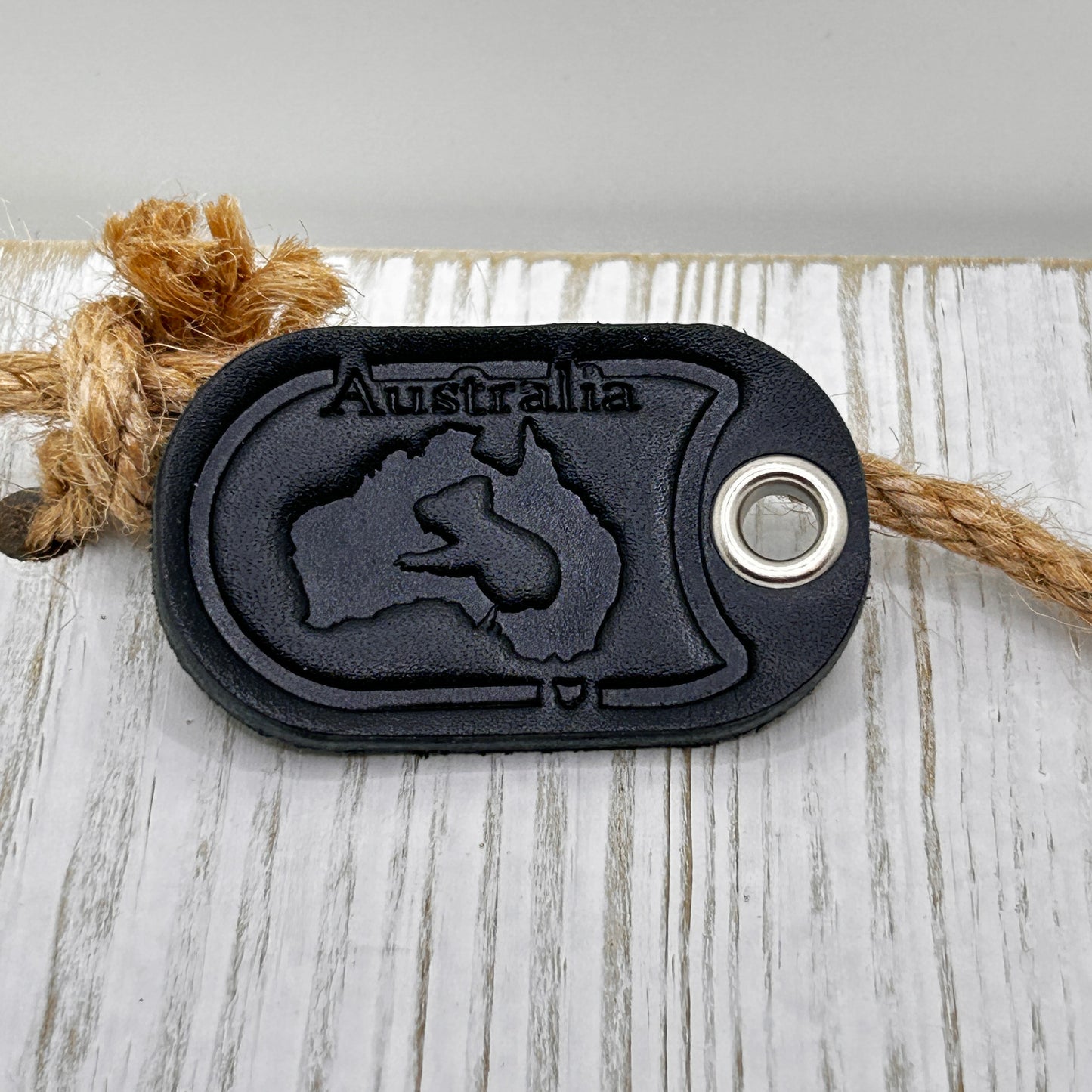 Australian Continent Theme Dog Tag