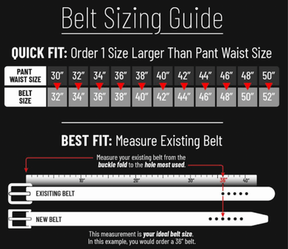 Ladies Rose belt