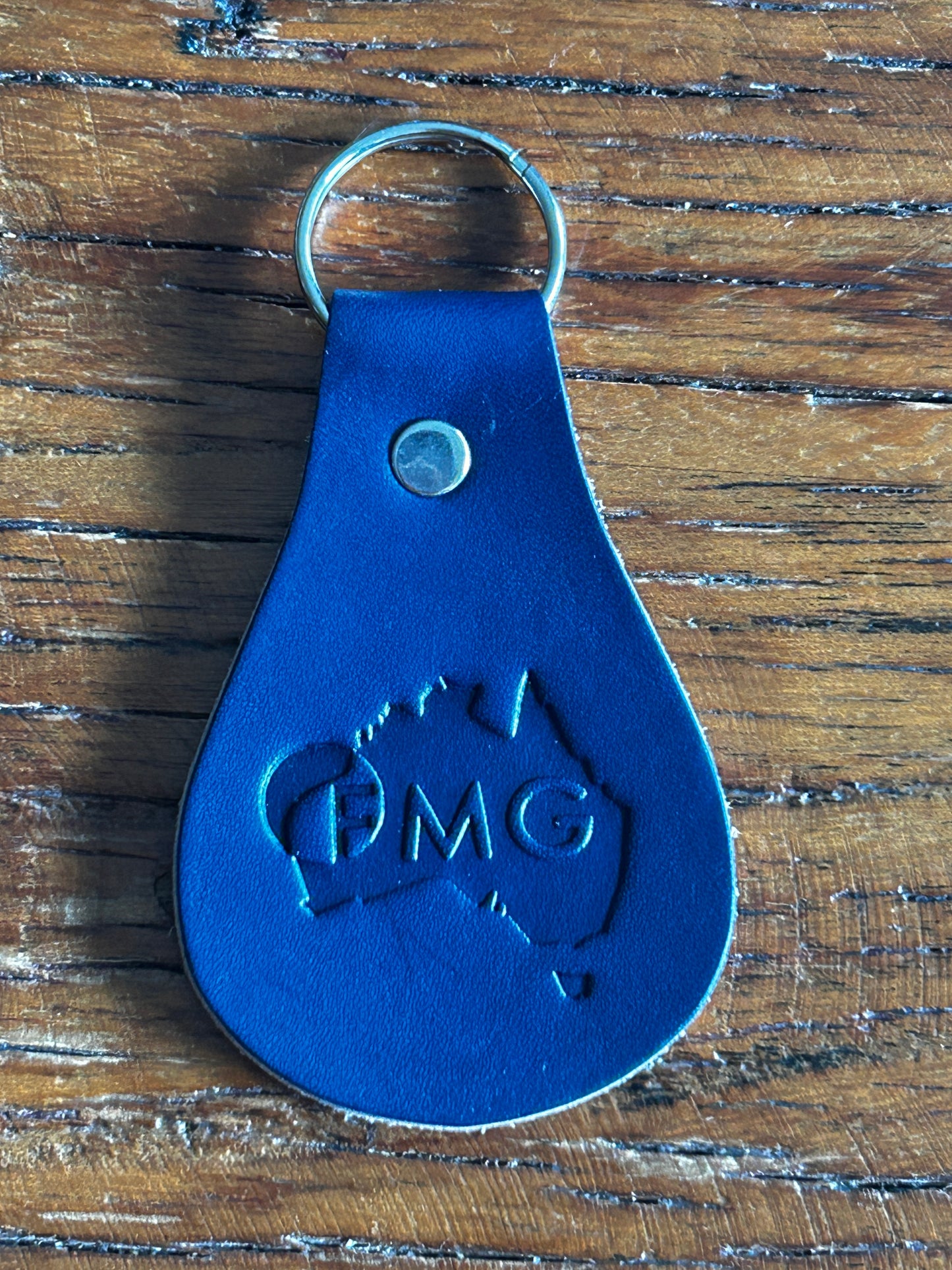 Custom leather keytags