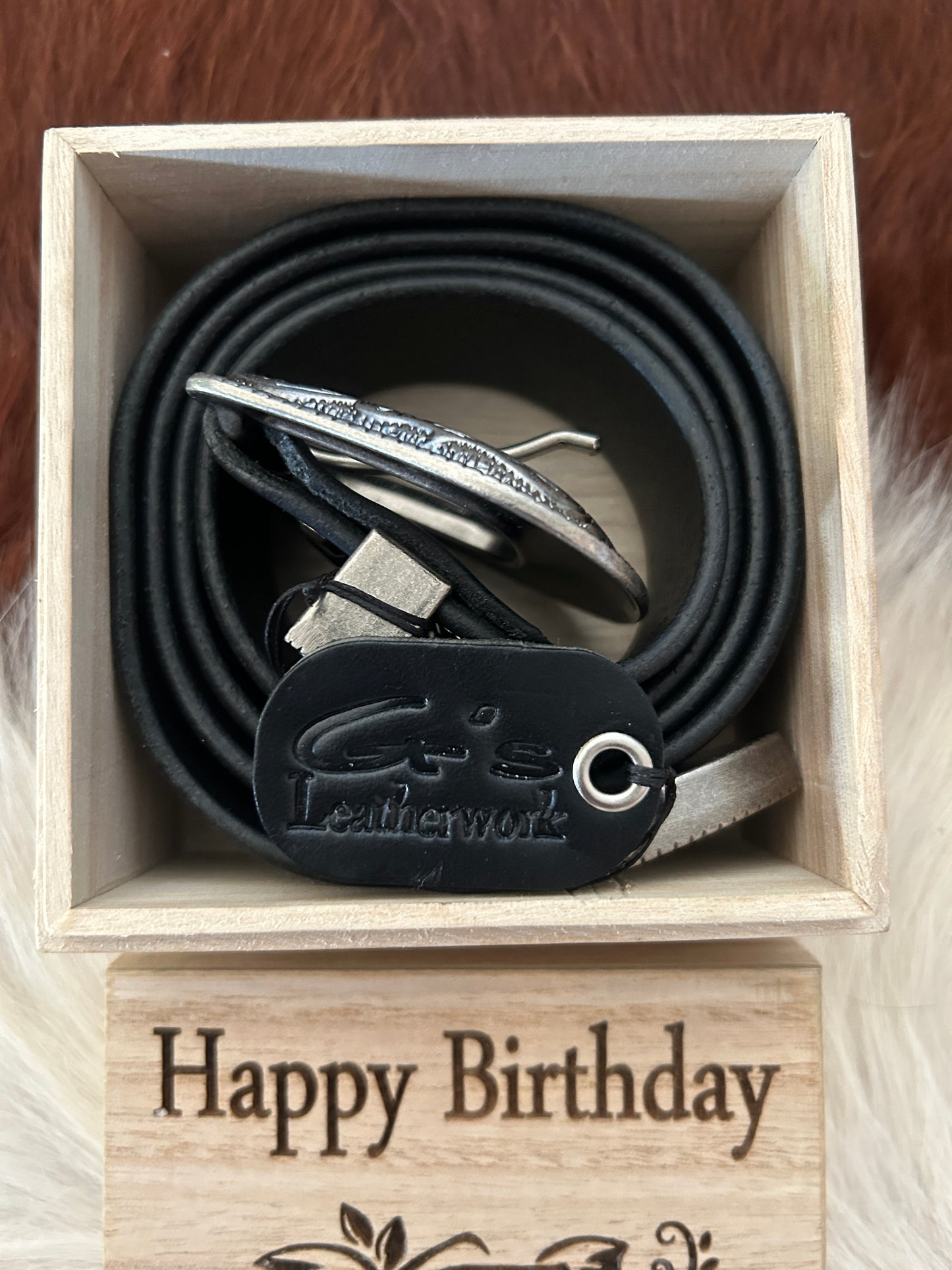 Belt gift box