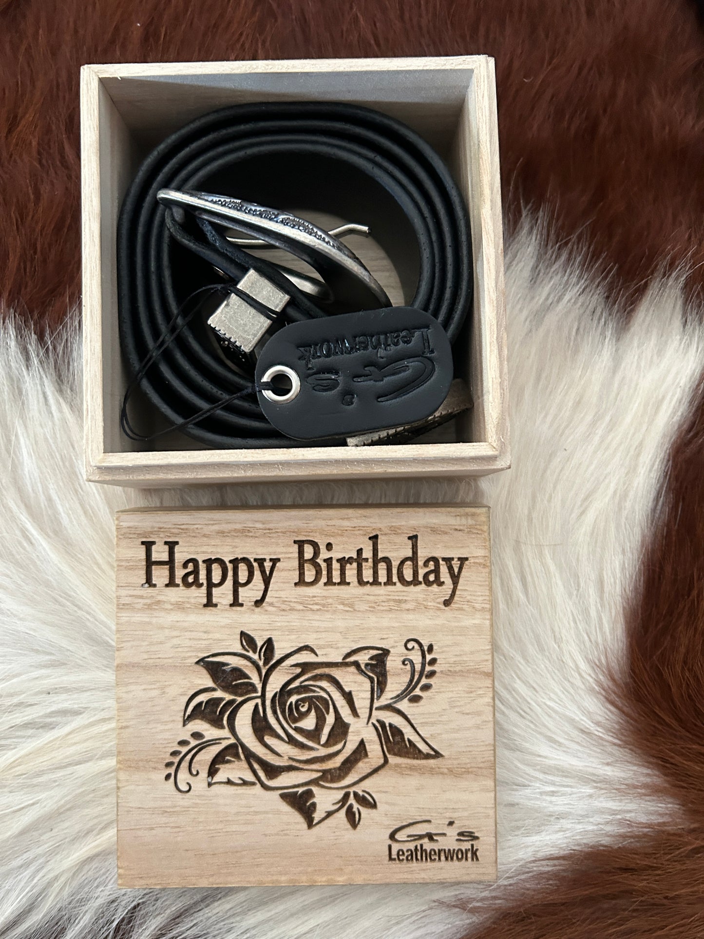 Belt gift box